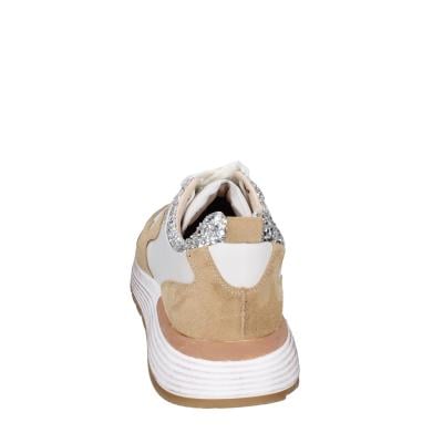scarpe donna MOMA sneakers marrone pelle beige glitter 3AS401-CR1 BC65 Online