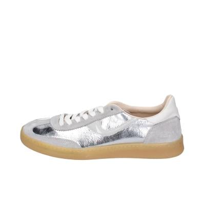 scarpe donna MOMA sneakers argento pelle lucida grigio camoscio 3AS420-CRV BC788 Saldi