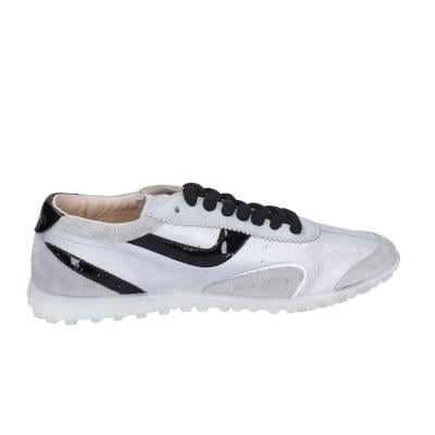 scarpe donna MOMA sneakers grigio pelle vernice PER00A-PERC BC66 Offerte