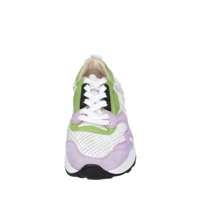 scarpe donna MOMA sneakers viola pelle bianco camoscio 3AS401-CR8 BC72 Hotsell