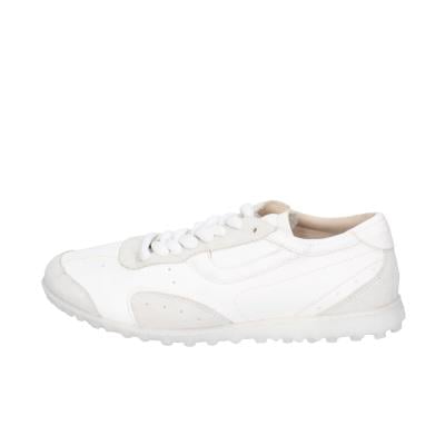 scarpe donna MOMA sneakers bianco pelle camoscio PER00A-PERD BC846 Vendita Calda