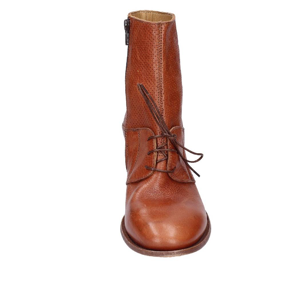 scarpe donna MOMA stivaletti marrone pelle 28403C VINTAGE EX401 2025