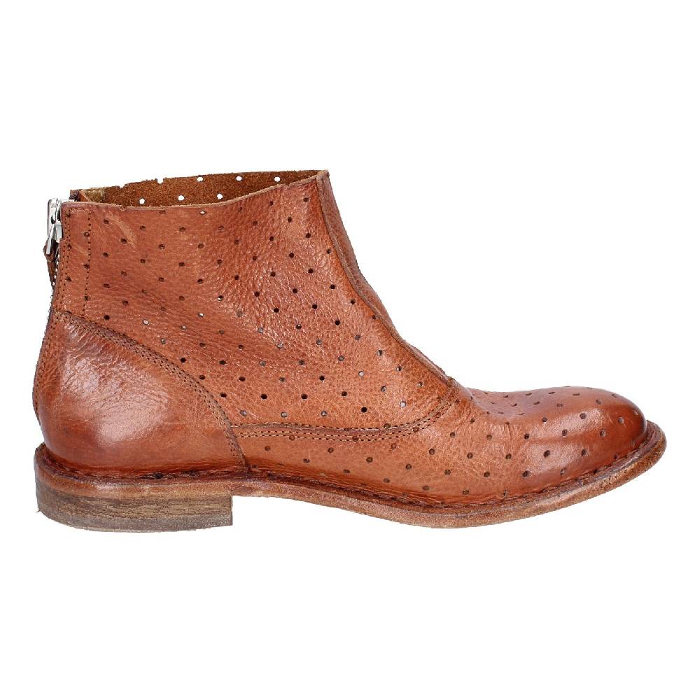 scarpe donna MOMA stivaletti marrone pelle 30403B VINTAGE EX399 Vendita