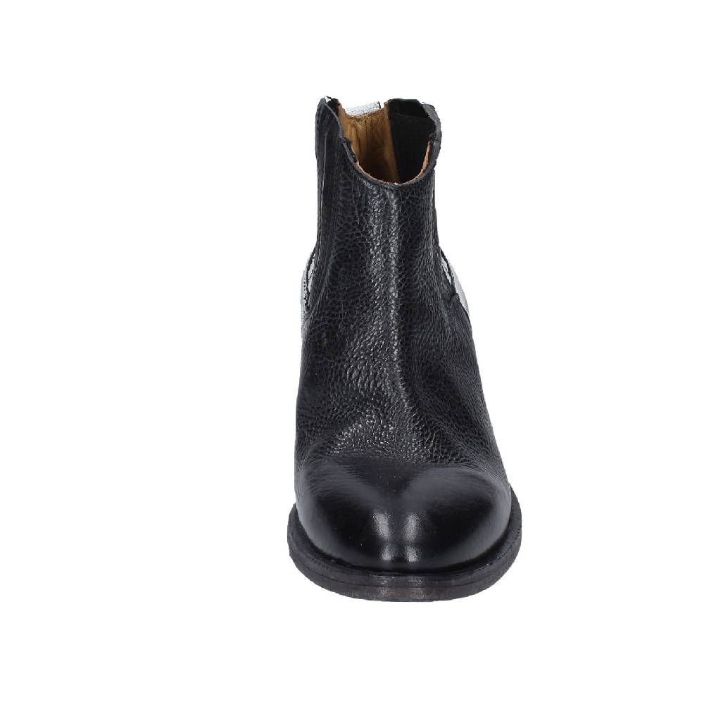 scarpe donna MOMA stivaletti nero pelle grigio 33403B VINTAGE EX393 Promozione