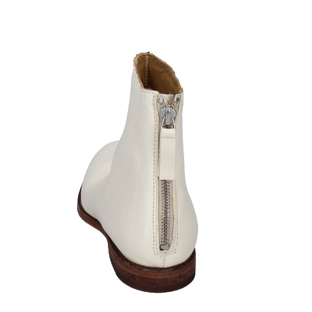 scarpe donna MOMA stivaletti bianco pelle 31402B VINTAGE EX471 Qualità Garantita