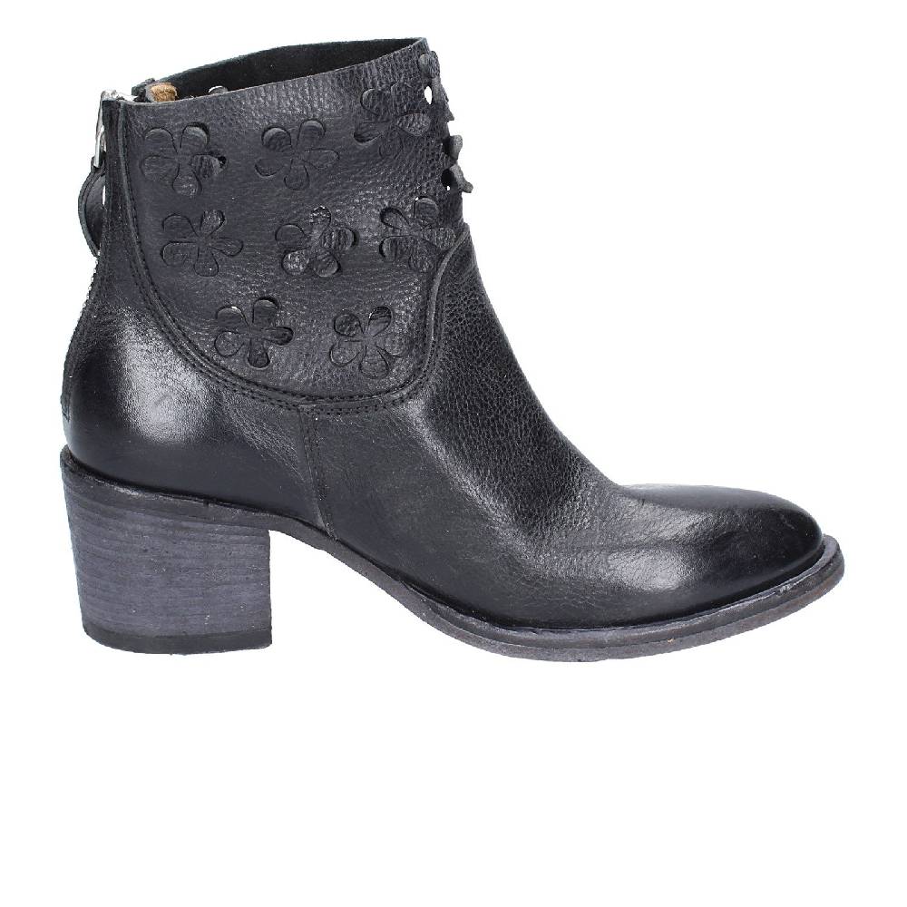scarpe donna MOMA stivaletti nero pelle 33402C VINTAGE EX396 Acquista Ora