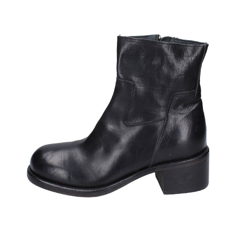 scarpe donna MOMA stivaletti nero pelle 72303C-CU EY498 Promozione Limitata