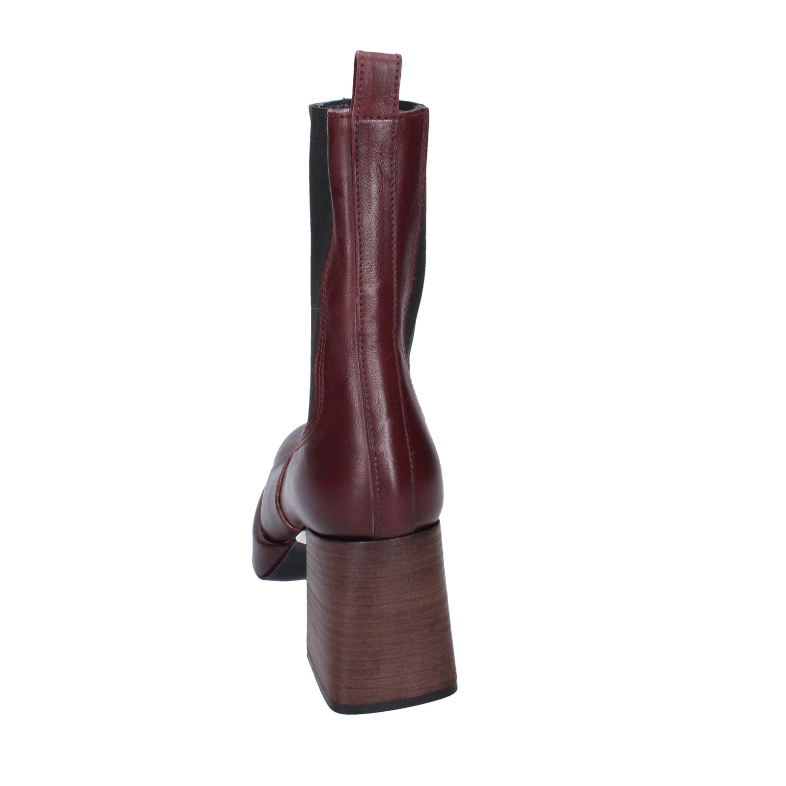 scarpe donna MOMA stivaletti bordeaux pelle 83302C EY534 Fino Al -60%