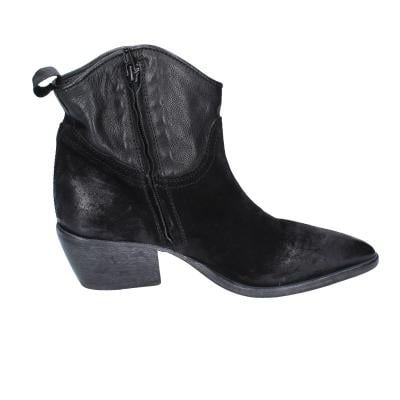 scarpe donna MOMA stivaletti nero camoscio pelle 1CW313 VINTAGE BD809 Shopping Online