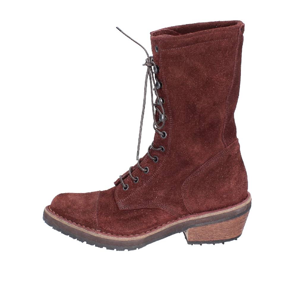 scarpe donna MOMA stivaletti bordeaux camoscio 77301C VINTAGE EX520 Prezzo Ridotto