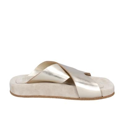 scarpe donna MOMA sandali oro pelle 1GS473 BC820 Novità