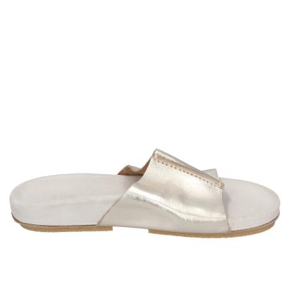scarpe donna MOMA sandali oro pelle platino 1GS455-RA BC69 Economico