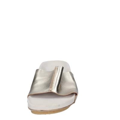 scarpe donna MOMA sandali oro pelle platino 1GS455-RA BC69 Economico