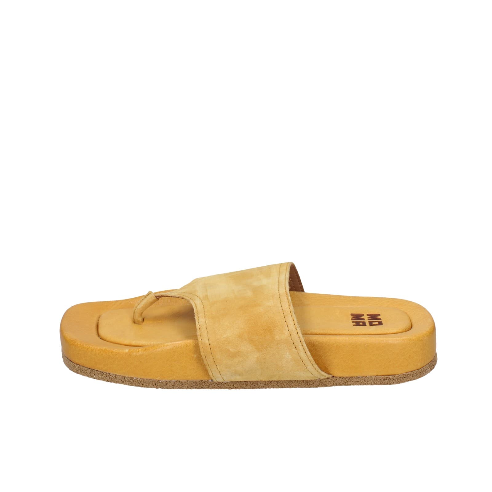 scarpe donna MOMA sandali giallo pelle 1GS474 EZ866 In Vendita