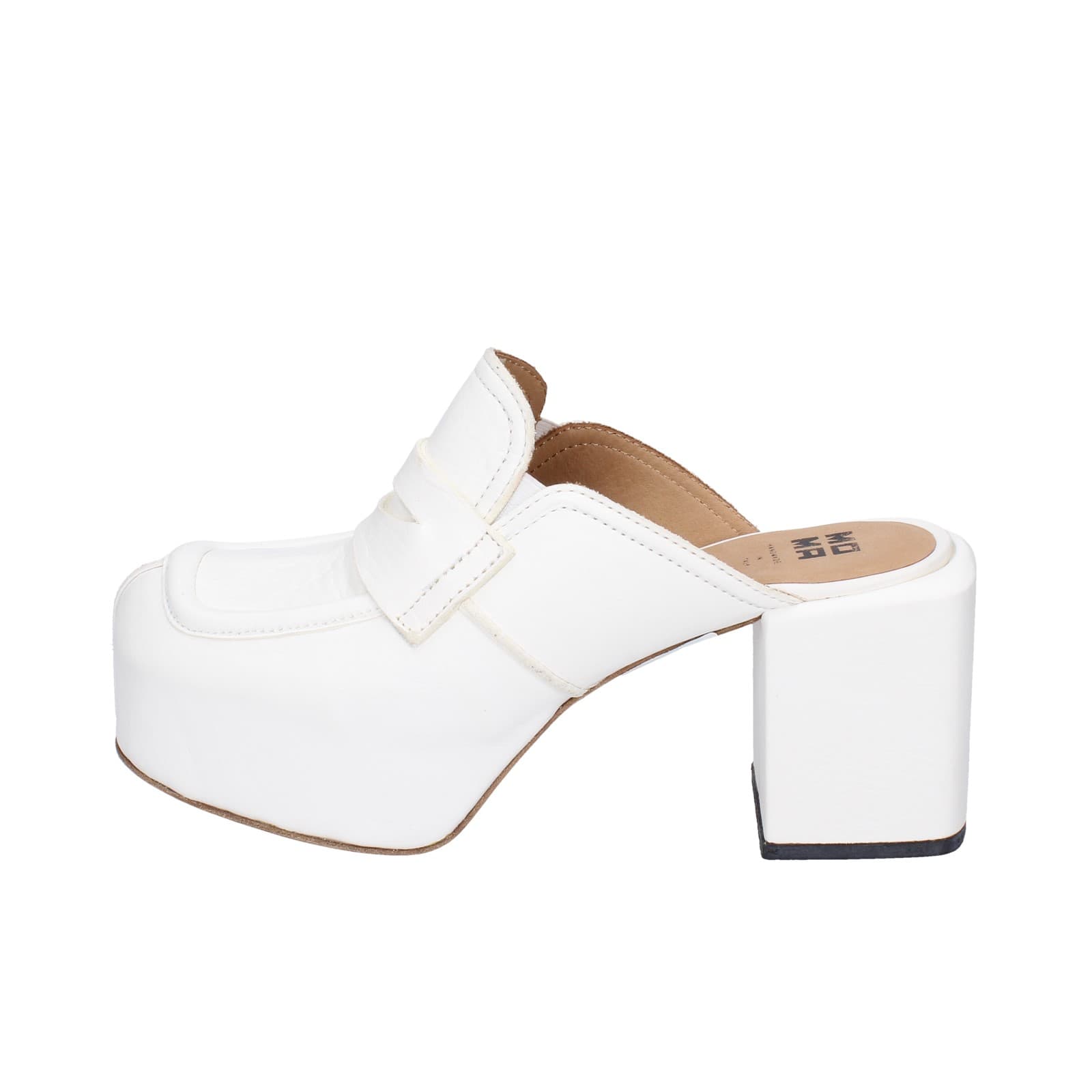 scarpe donna MOMA sandali bianco pelle 1GS448-NAC EZ893 Saldi