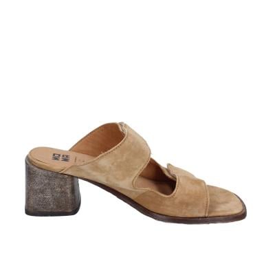scarpe donna MOMA sandali marrone camoscio 1GS461 BC835 Offerte