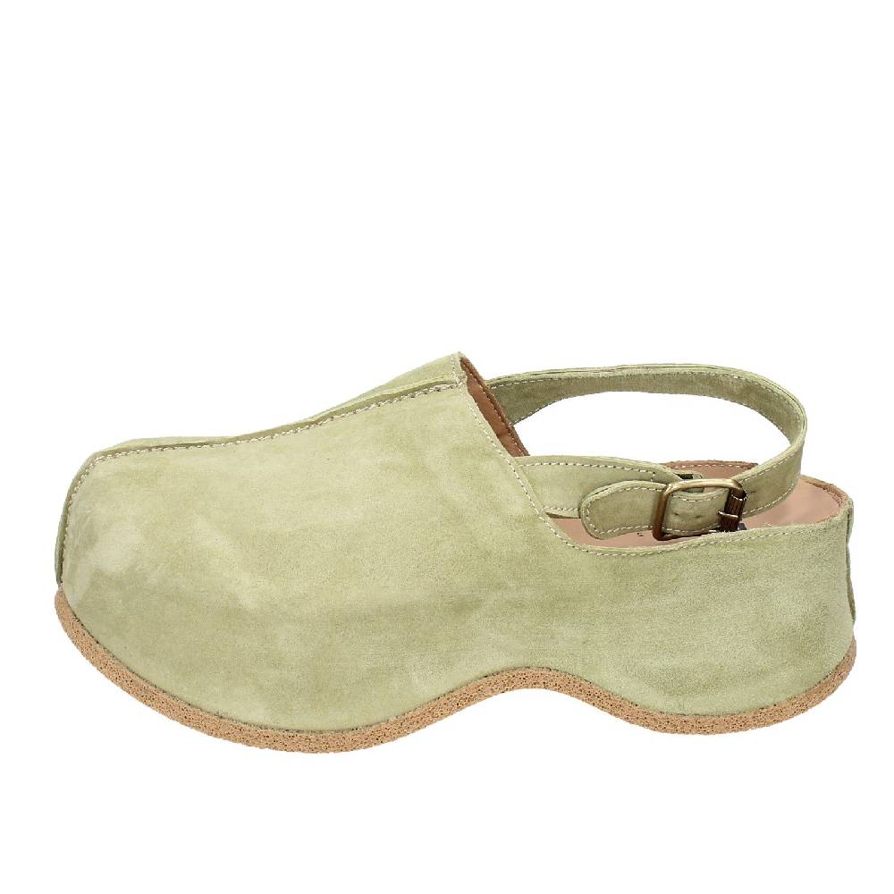 scarpe donna MOMA sandali verde camoscio 1GS468 EX373 Vendite Flash
