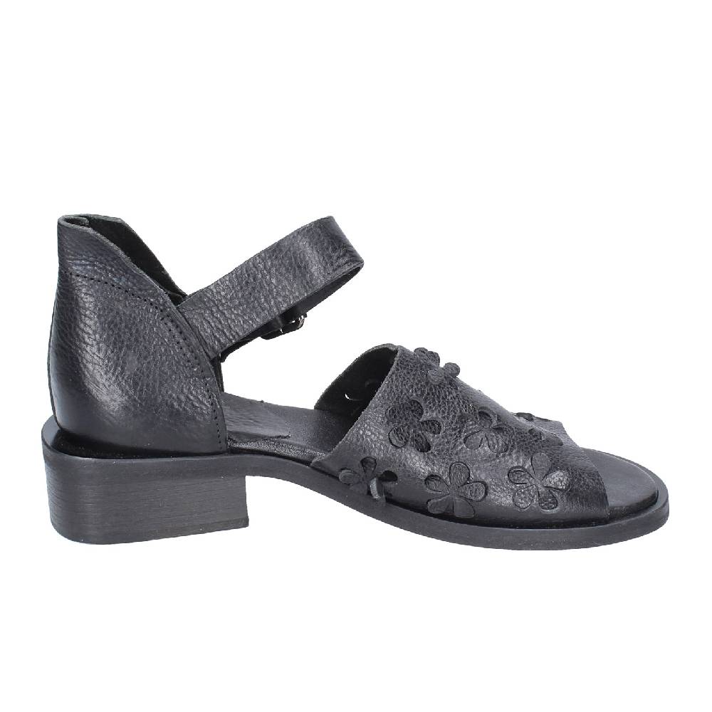 scarpe donna MOMA sandali nero pelle 35404G VINTAGE EX405 2025