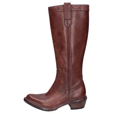 scarpe donna MOMA stivali marrone pelle 1DW308 VINTAGE BD929 Soddisfazione Garantita