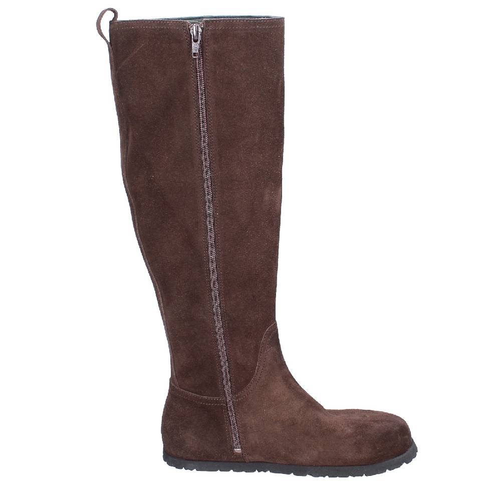 scarpe donna MOMA stivali marrone camoscio VINTAGE EX519 Qualità Garantita