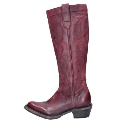 scarpe donna MOMA stivali bordeaux pelle 1DW308 VINTAGE BD927 Negozi Online