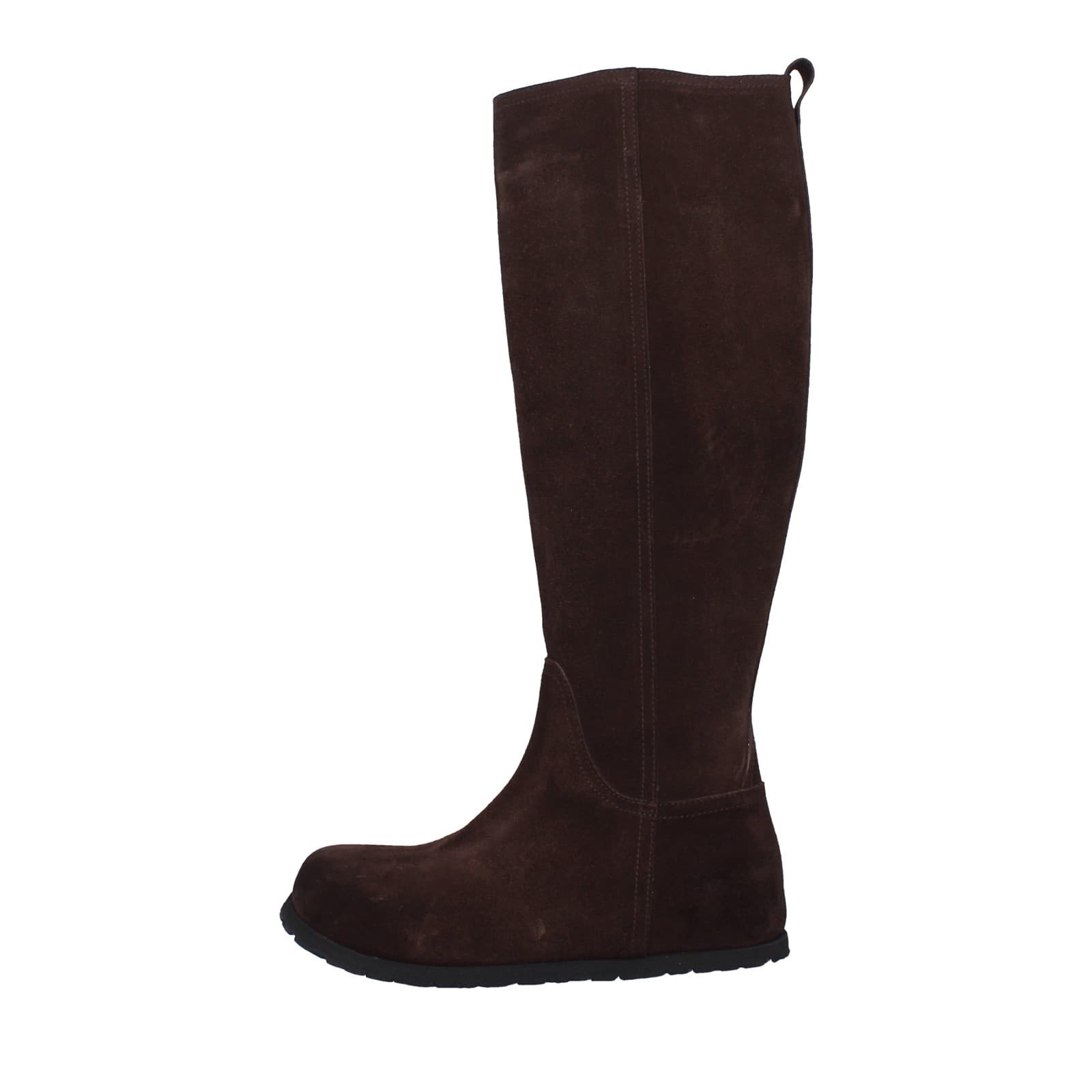 scarpe donna MOMA stivali marrone camoscio 78303D-DAI EY484 Novità