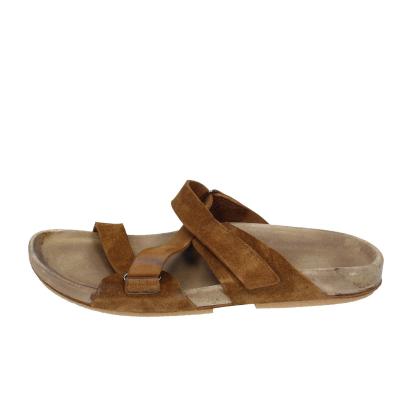 scarpe uomo MOMA sandali marrone camoscio 2GS458-K0B BC112 Presa