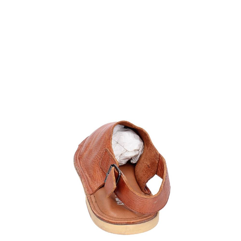 scarpe uomo MOMA sandali marrone pelle 20401G VINTAGE EX389 Sconto