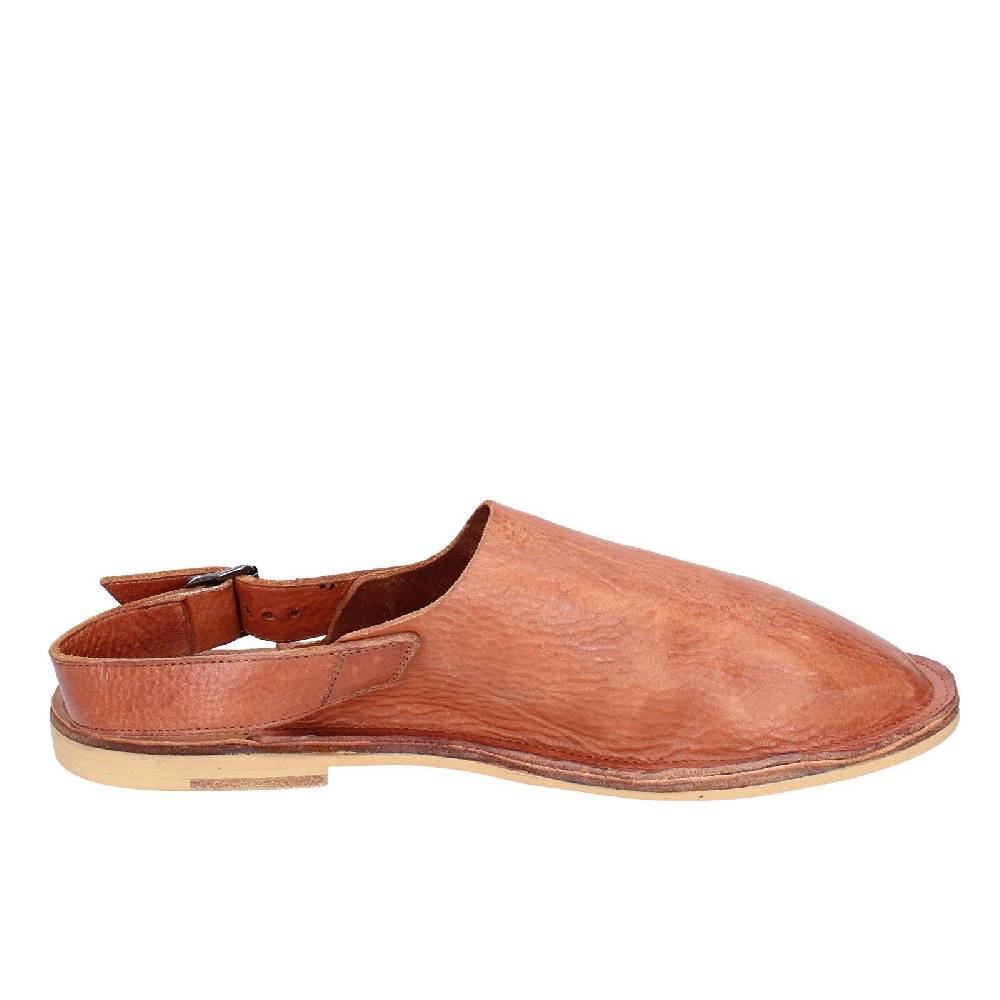scarpe uomo MOMA sandali marrone pelle 20401G VINTAGE EX389 Sconto