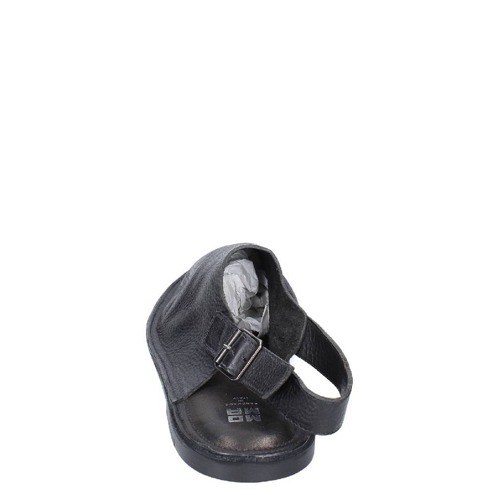 scarpe uomo MOMA sandali nero pelle 20401G VINTAGE EX392 Offerta