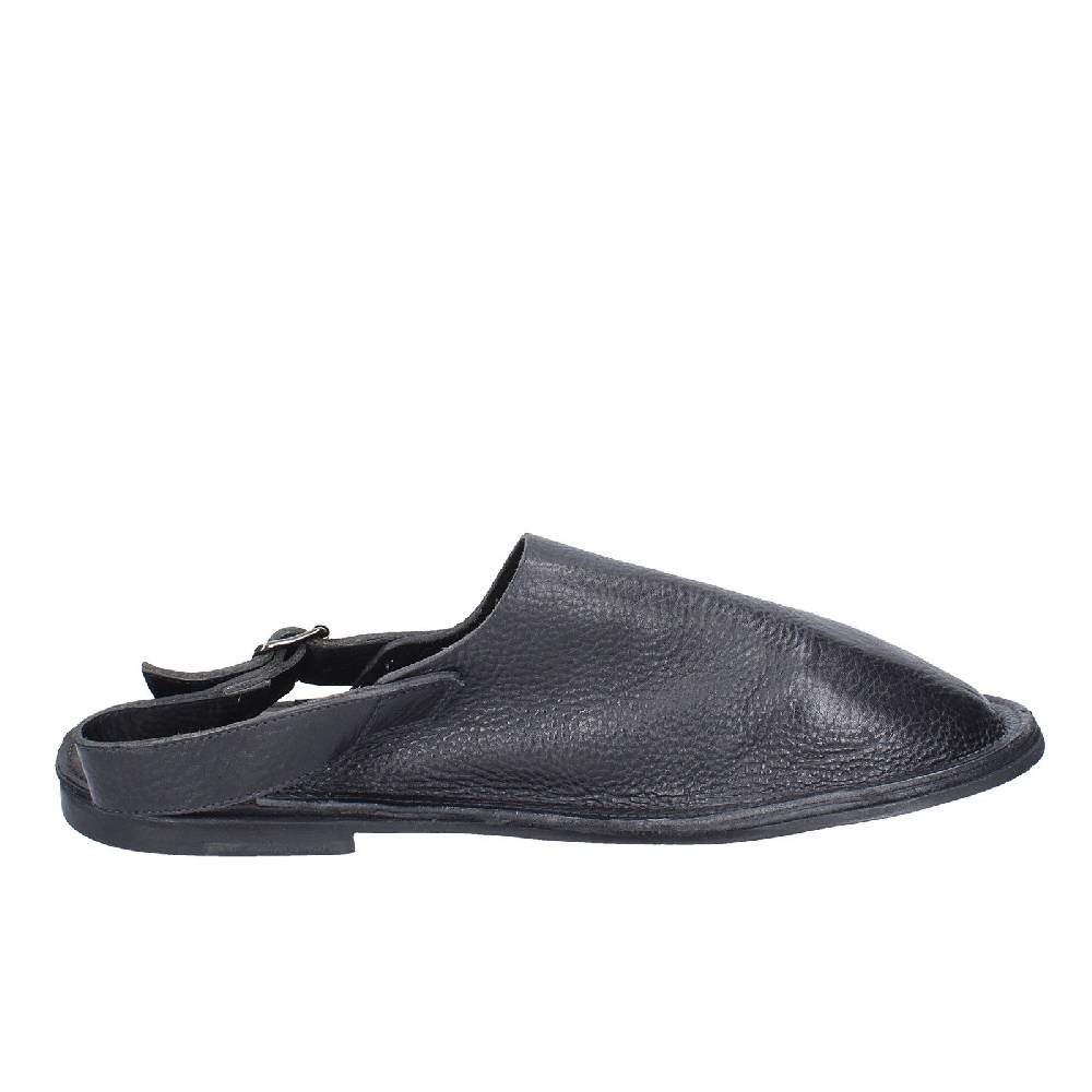 scarpe uomo MOMA sandali nero pelle 20401G VINTAGE EX392 Offerta