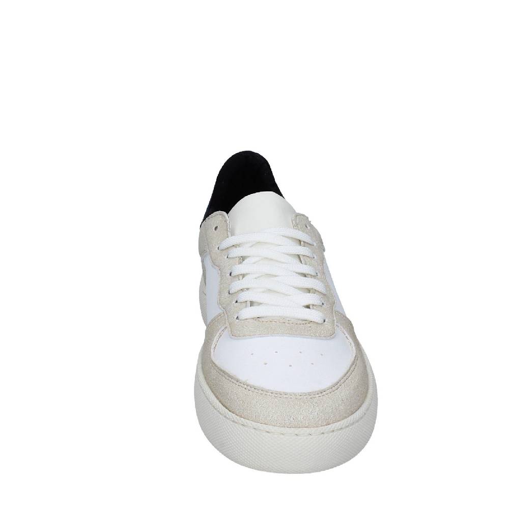 scarpe uomo NIRA RUBENS sandali bianco pelle beige camoscio EX195 Economico