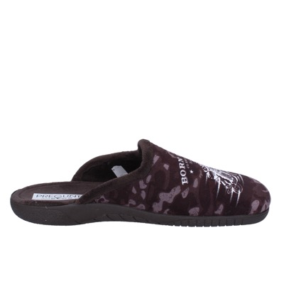 scarpe uomo PREGUNTA pantofole sandali marrone tessuto BX441 Saldi