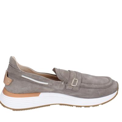 scarpe uomo MOMA mocassini grigio camoscio 4FS413-CRPI BC99 Negozi Online