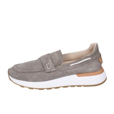 scarpe uomo MOMA mocassini grigio camoscio 4FS413-CRPI BC99 Negozi Online