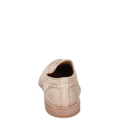 scarpe uomo MOMA mocassini beige camoscio 2FS410-OW BC37 Vendita Economica
