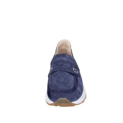 scarpe uomo MOMA mocassini blu camoscio 4FS413-CRPG BC773 I Più Venduti