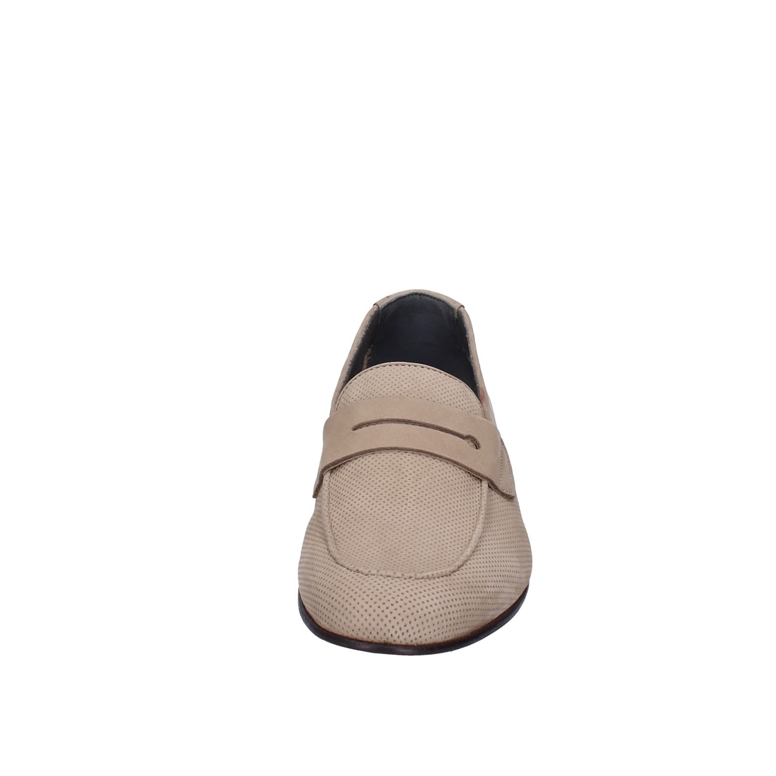 scarpe uomo POLLINI mocassini marrone pelle scamosciata EY33 Italia