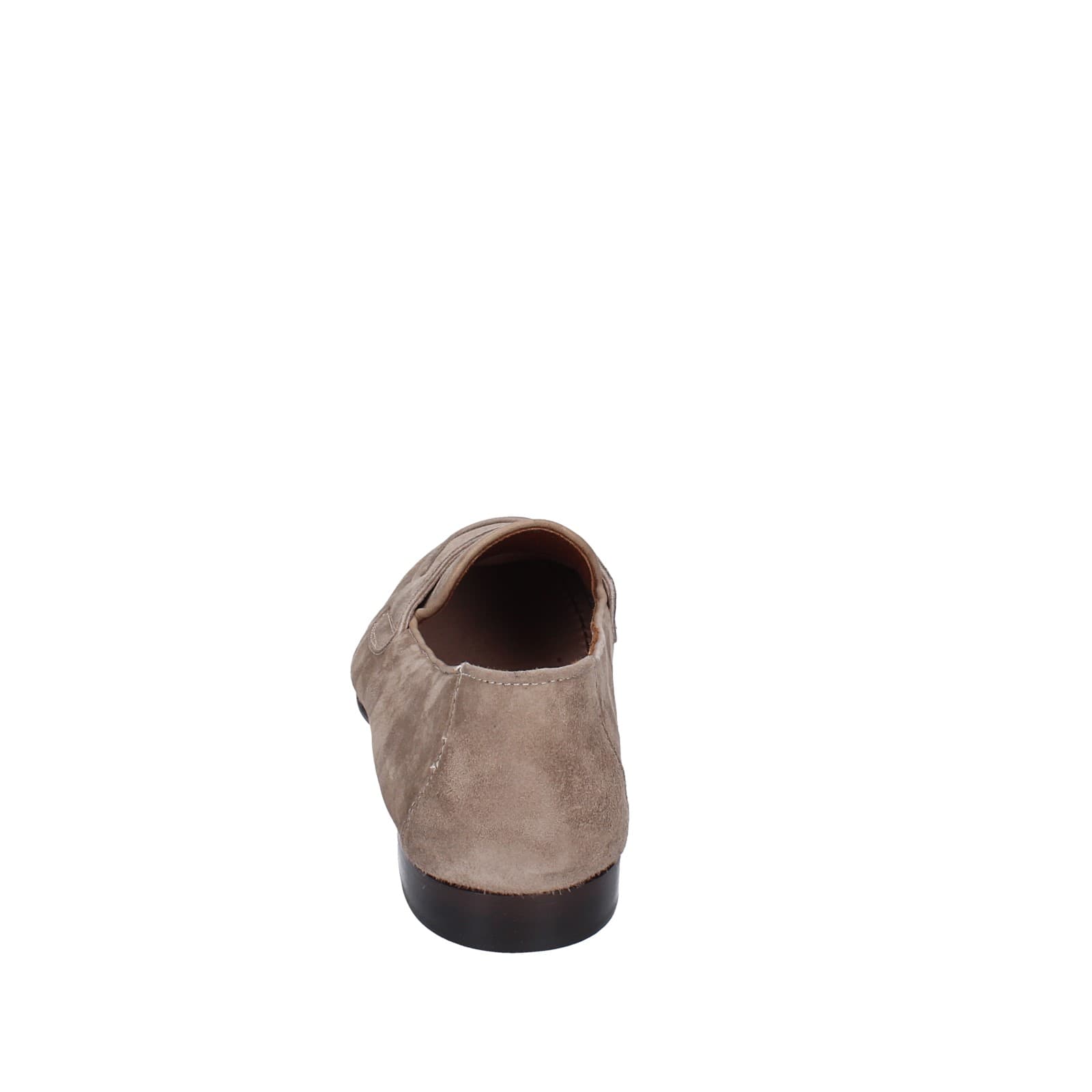 scarpe uomo POLLINI mocassini marrone camoscio EY38 2025
