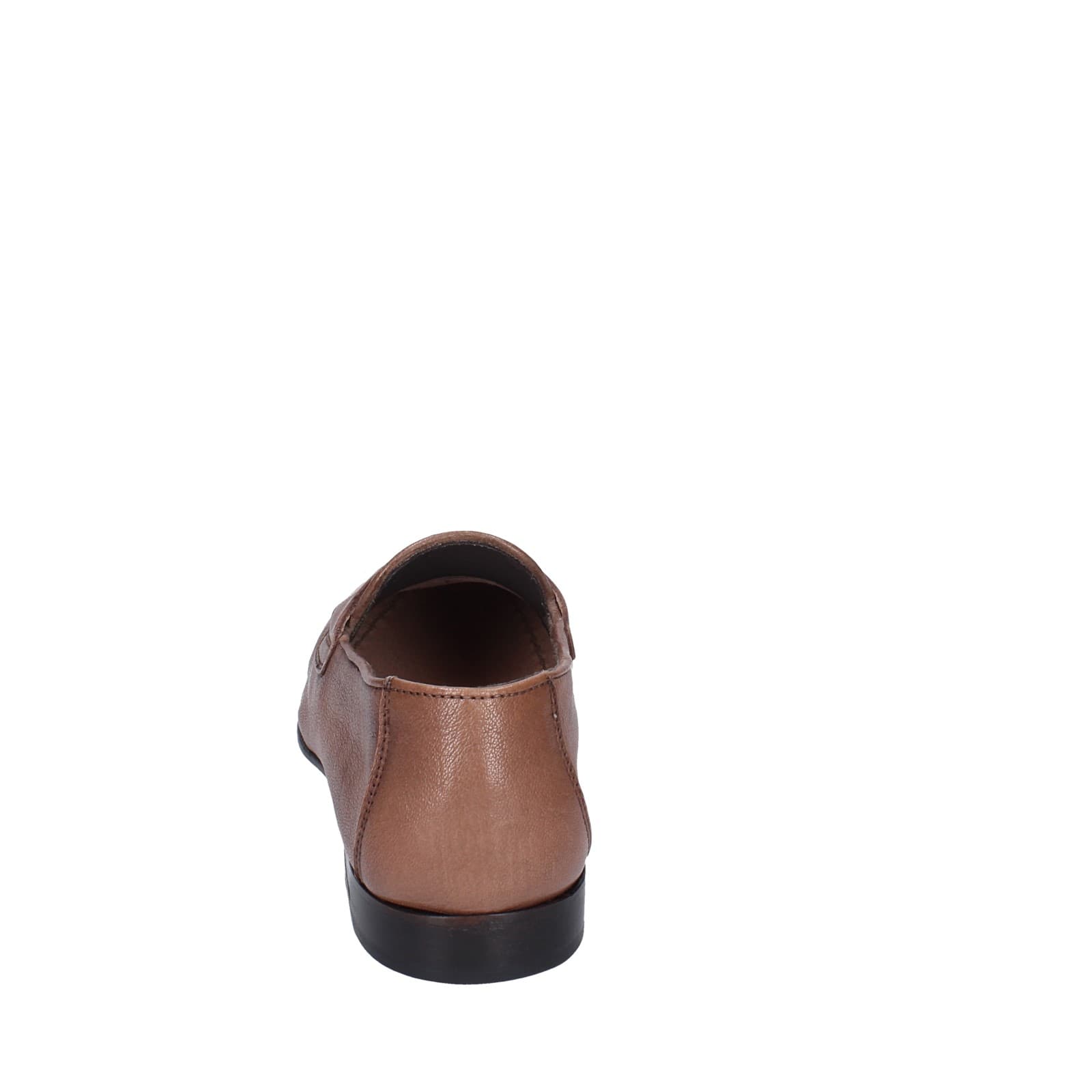 scarpe uomo POLLINI mocassini marrone pelle EY34 In Linea