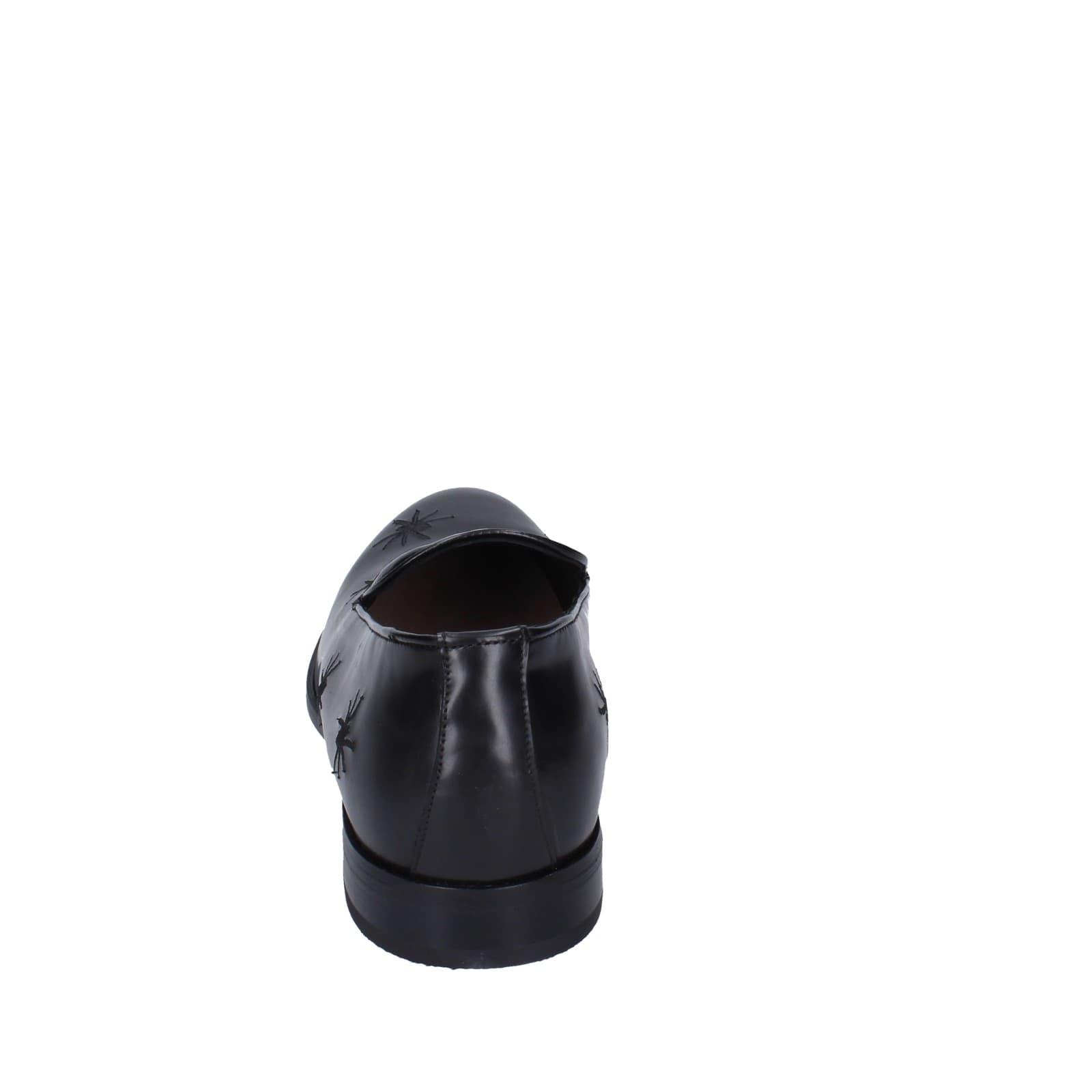 scarpe uomo EVEET mocassini nero pelle EZ231 Soddisfazione Garantita
