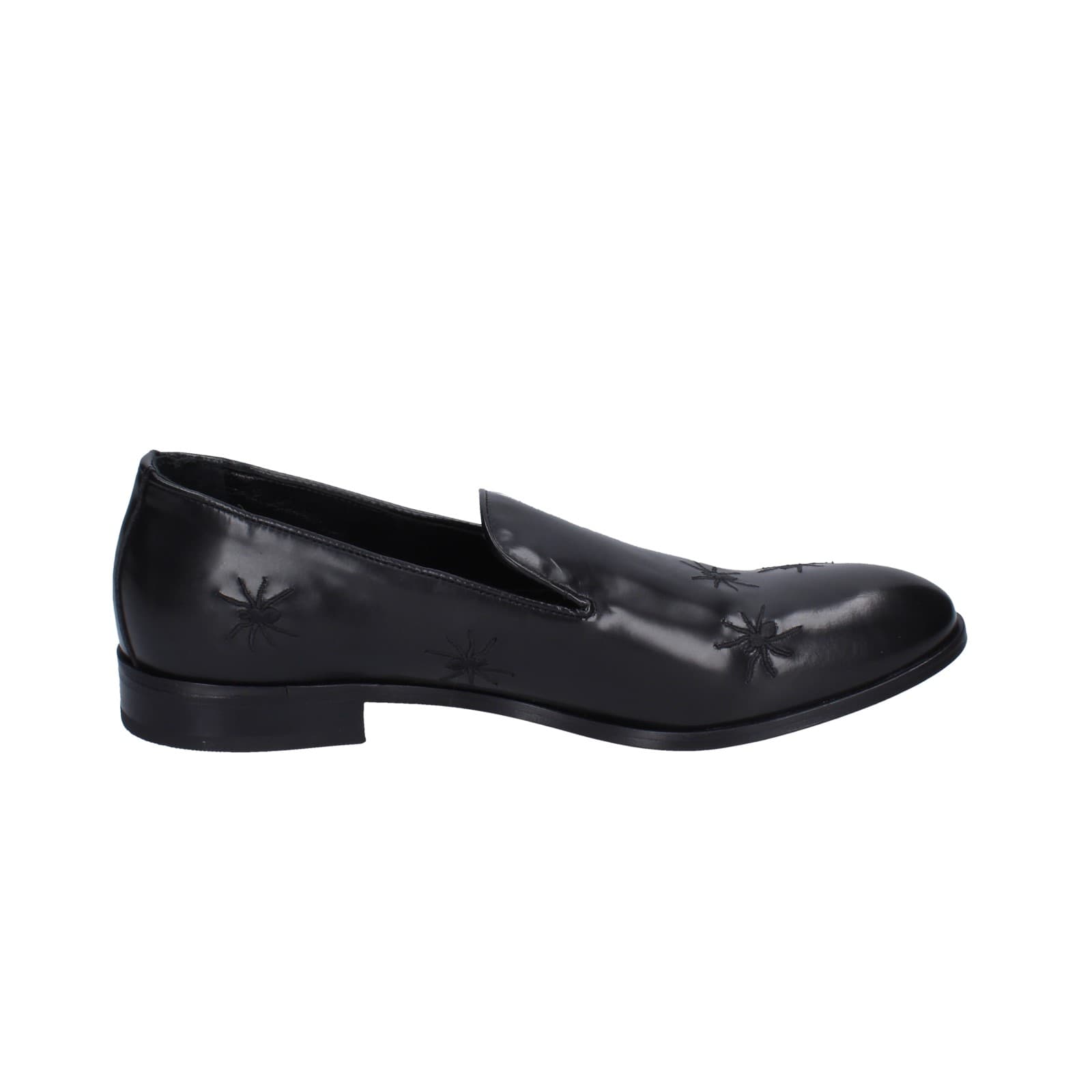 scarpe uomo EVEET mocassini nero pelle EZ231 Soddisfazione Garantita