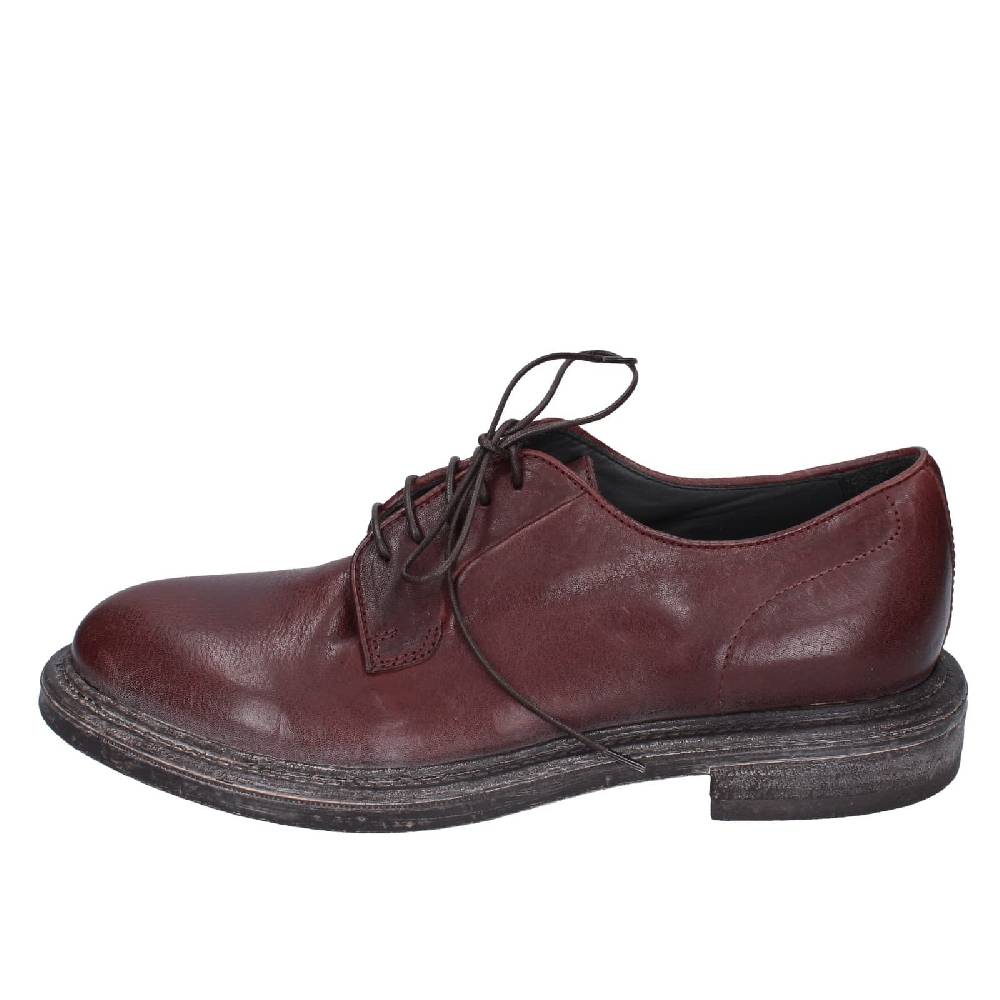 scarpe uomo MOMA classiche marrone pelle 65303A EY521 Fino Al -60%