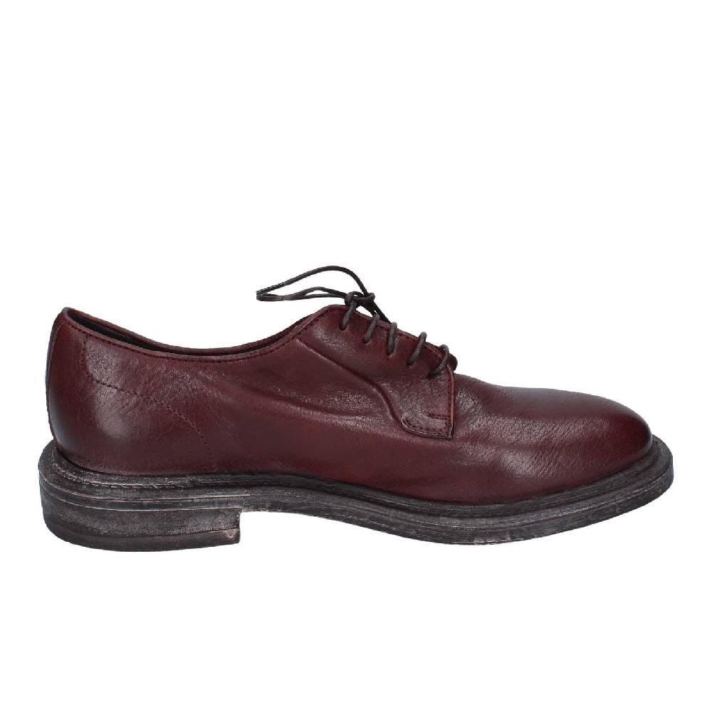 scarpe uomo MOMA classiche marrone pelle 65303A EY521 Fino Al -60%
