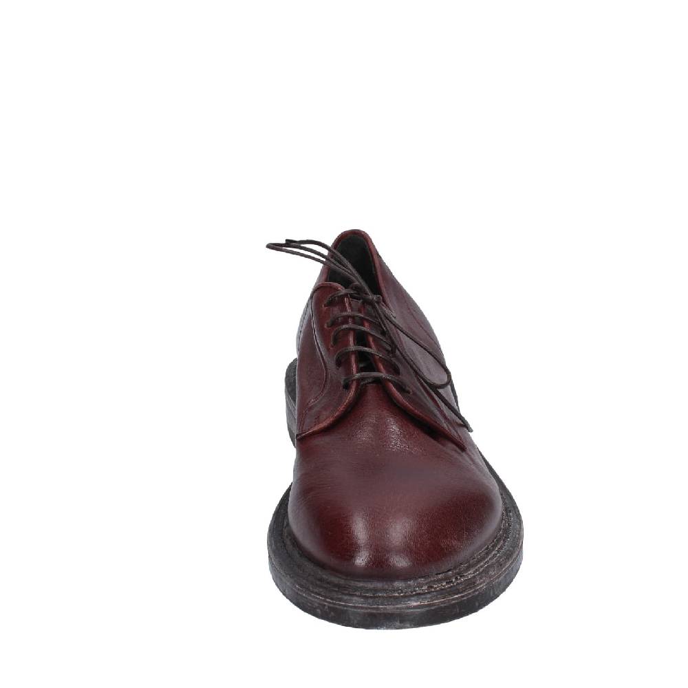 scarpe uomo MOMA classiche marrone pelle 65303A EY521 Fino Al -60%