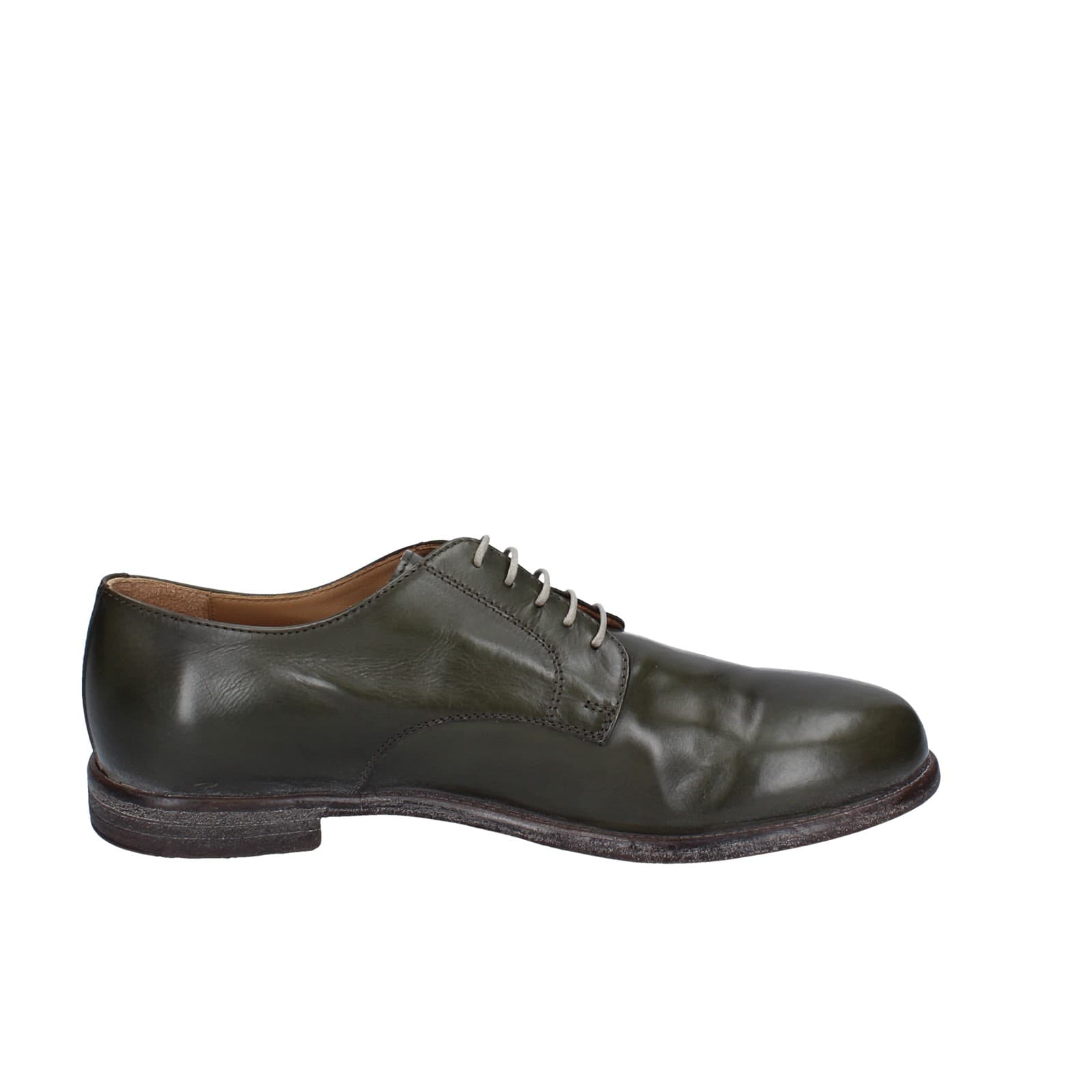 scarpe uomo MOMA classiche verde pelle 2AS433-MU EY448 Shopping Online