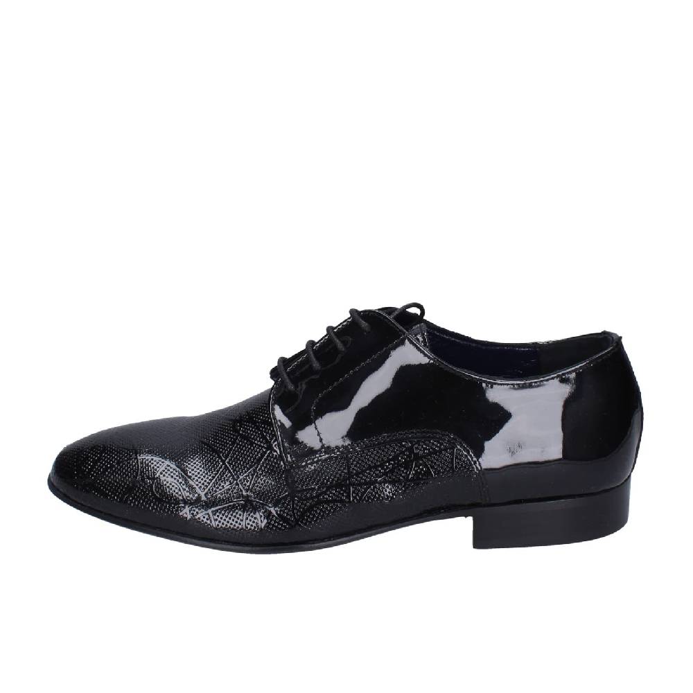 scarpe uomo EVEET classiche nero vernice EZ118 Novità