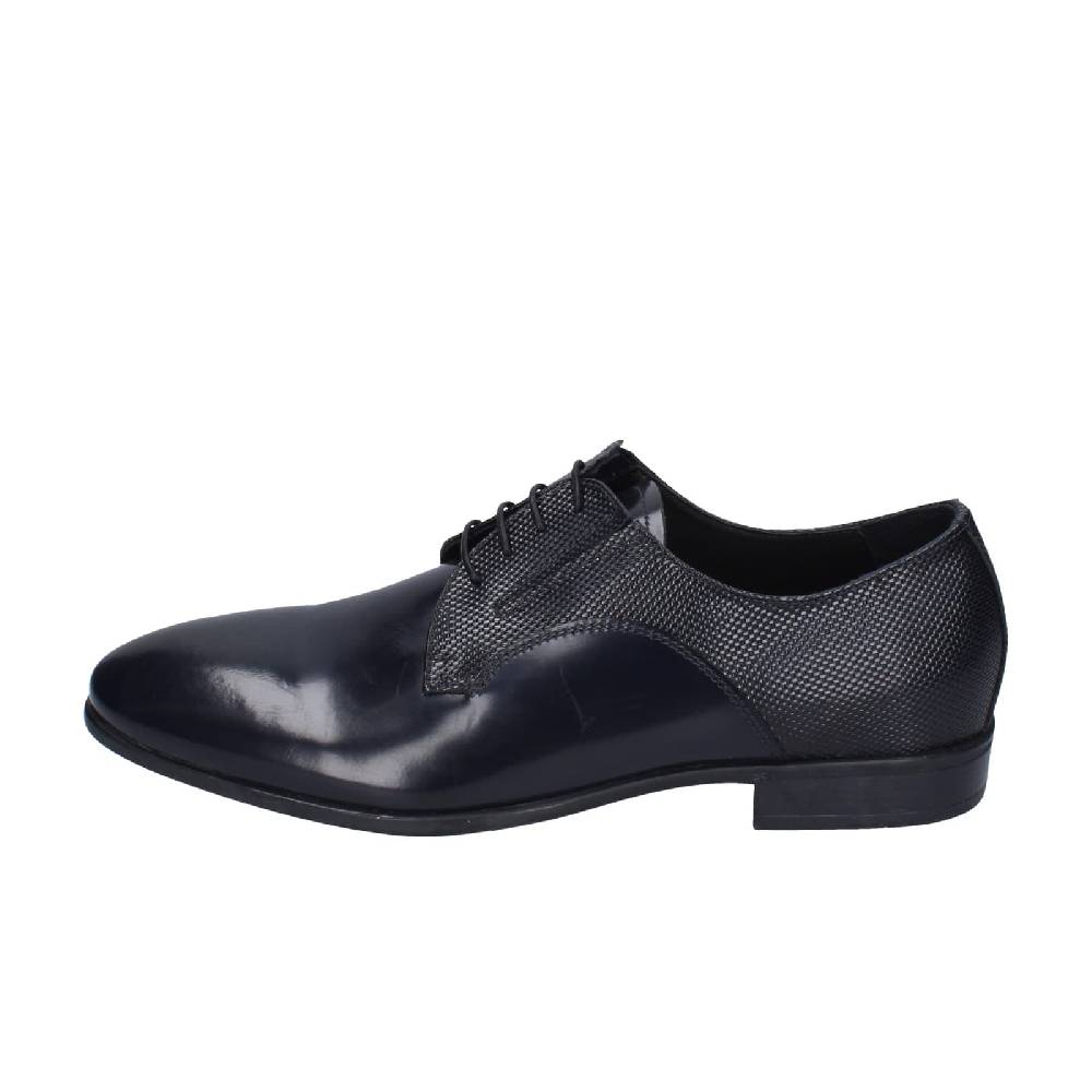 scarpe uomo EVEET classiche blu pelle lucida EZ97 Presa