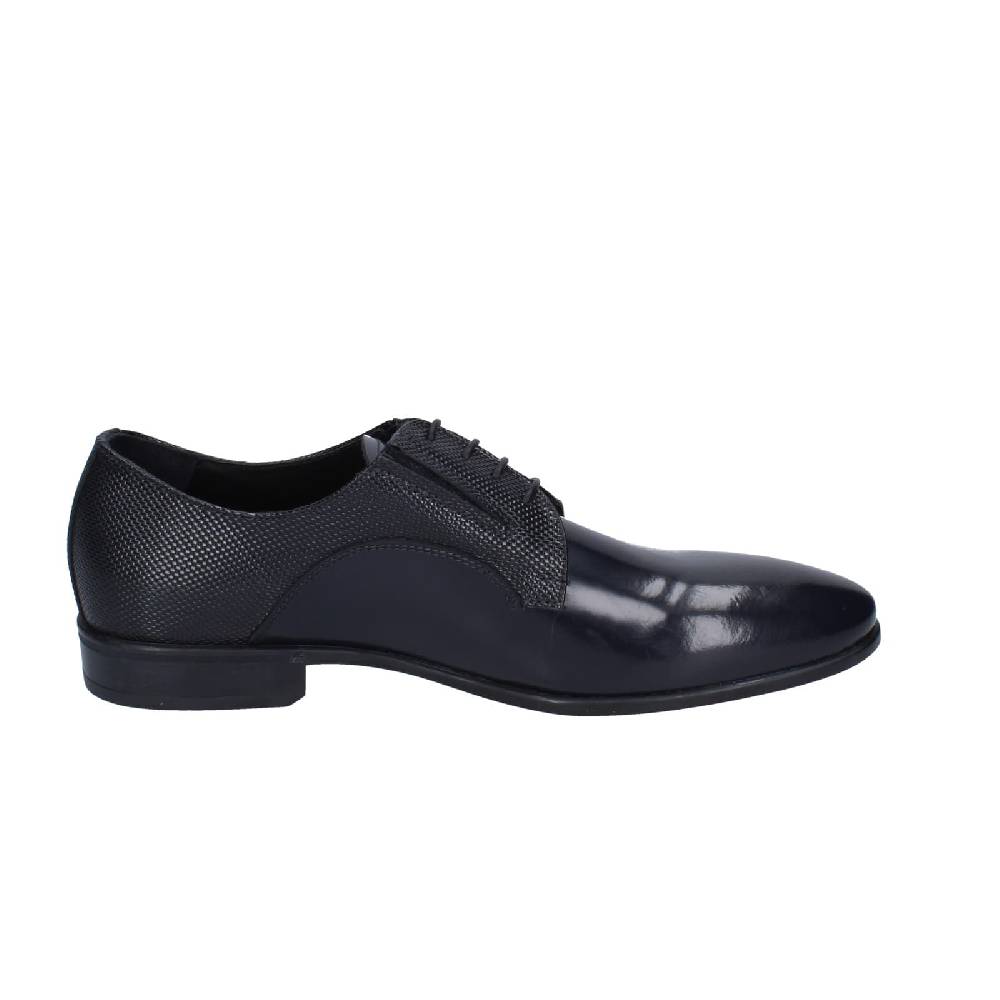 scarpe uomo EVEET classiche blu pelle lucida EZ97 Presa