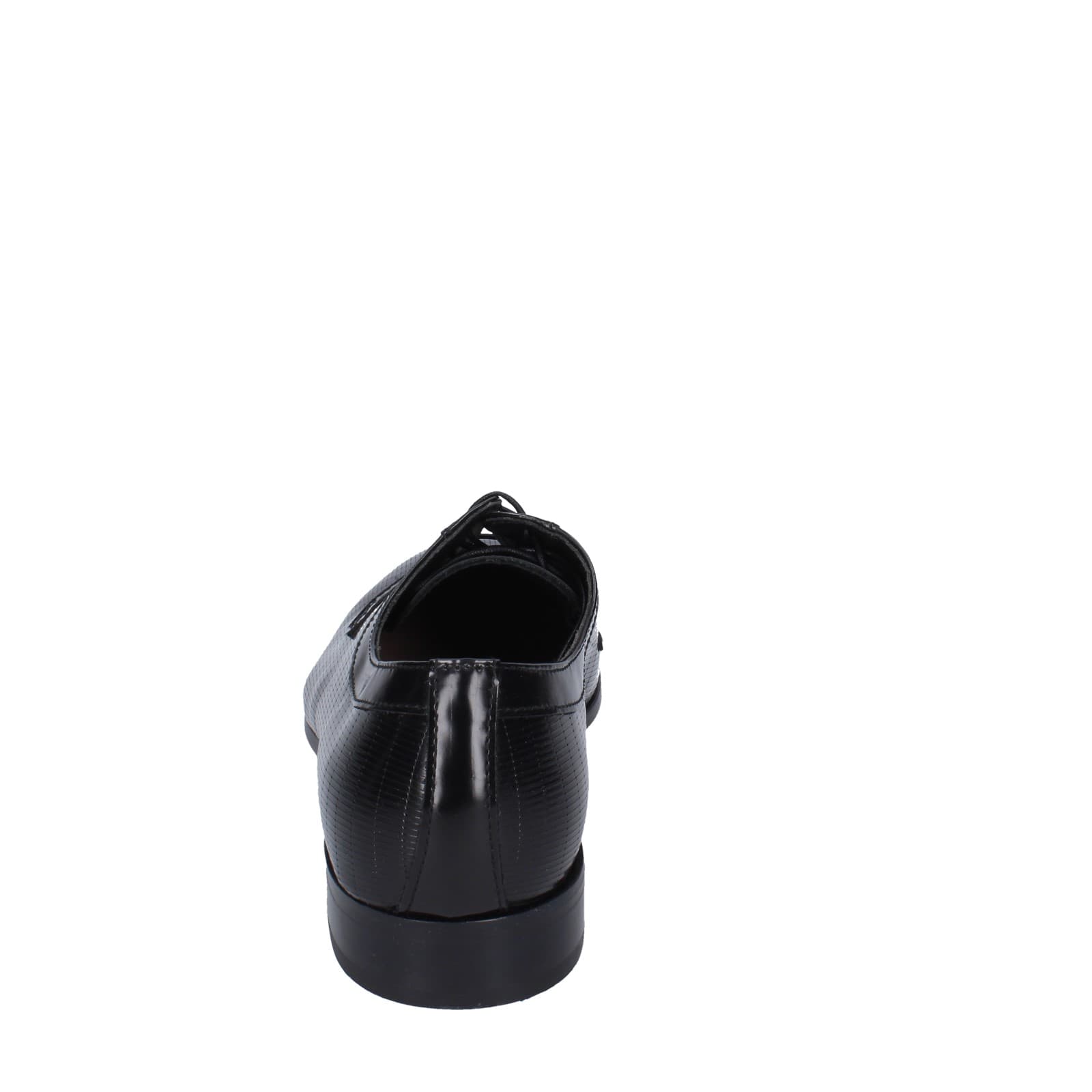 scarpe uomo EVEET classiche nero pelle EZ116 Offerta